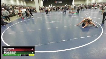 126 lbs Cons. Round 2 - Noah Lewis, Oklahoma vs Devan Garcia, Michigan Premier WC