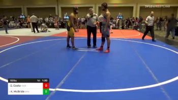 Match - Kameron McBride, Grindhouse Wrestling Club vs Diego Costa, Yucaipa Wrestling