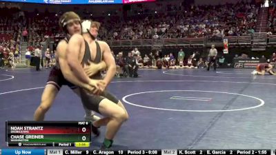 2A-160 lbs Champ. Round 1 - Chase Greiner, Washington vs Noah Strantz, Okoboji/HMS