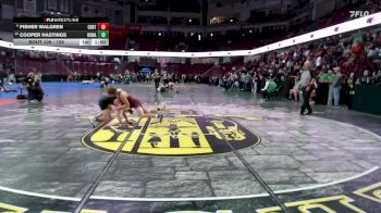 126 lbs Champ. Round 2 - Cooper Hastings, Kuna vs Fisher Walgren, Centennial