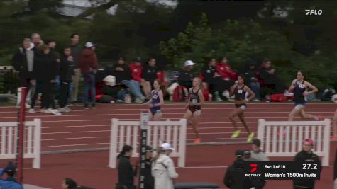 Women's 1500m Invite, Finals 1