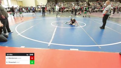 52-B lbs Round Of 16 - Jacob Weideman, All I See Is Gold Academy vs Grayson Stoeckel, South Plainfield