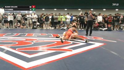126 lbs Consi Of 8 #2 - Elijah Collick, MD vs Cj Caines, PA
