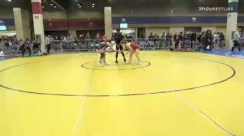 62 kg Round Of 16 - Ellyana Kuzma, Michigan vs Skye Realin, McKendree Bearcat Wrestling Club