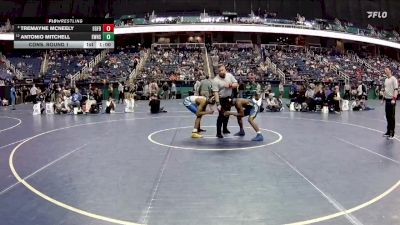 3A 126 lbs Cons. Round 1 - Antonio Mitchell, East Wake High School vs Tremayne McNeely, Eastern Guilford