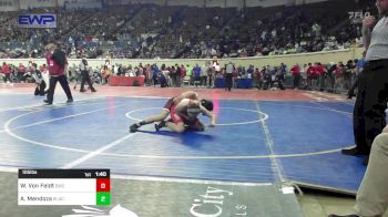 105 lbs Round Of 64 - Walker Von Feldt, Saint's Wrestling Club vs Andonis Mendoza, Blackwell