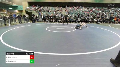 113 lbs Quarterfinal - Easton Olson, Riverton vs Aaron Meza, St John Bosco