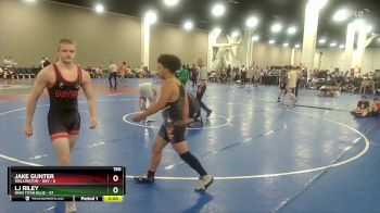 190 lbs Round 4 (16 Team) - Lj Riley, Ohio Titan Blue vs Jake Gunter, Wellington - DEV