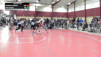 165 lbs Round Of 16 - Cameron Bonnell, Doughboys vs Don Canova, Iron Faith Wrestling