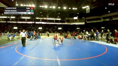 144 lbs Cons. Round 2 - Kaidyn Prue, Prairie vs Fisher Norris, Lakeside (Seattle)