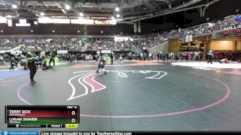 145 lbs Cons. Round 4 - Terry Eich, Grangeville vs Logan Shaver, Meridian