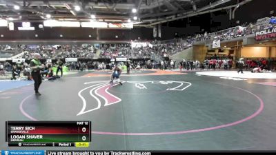 145 lbs Cons. Round 4 - Terry Eich, Grangeville vs Logan Shaver, Meridian