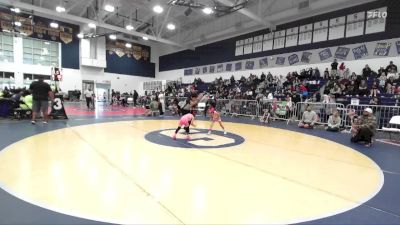 41 lbs Cons. Semi - Mila Lopez, So Cal Hammers Wrestling vs Scarlett Fernandez, Total Kaos