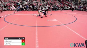 67 lbs Semifinal - Colton Strange, Greater Heights Wrestling vs Laden Schieber, Newkirk Takedown