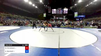 138 lbs Cons 32 #1 - William Strickland, Ohio vs Austin Marshall, Georgia