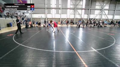 165 lbs Quarters - Logan Bowles, Washington vs Quinn Phillips, Omak Wrecking Crew Wrestling