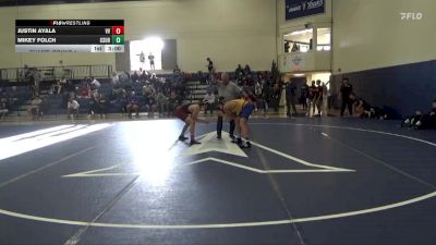 149 lbs Champ. Round 1 - Mikey Folch, Cal State Bakersfield vs Justin Ayala, Victor Valley College