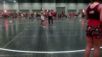 110-112 lbs Round 1 - Heavyn **Woods, El Paso Wildcats vs Maisyn **Lott, Bison Takedown Club