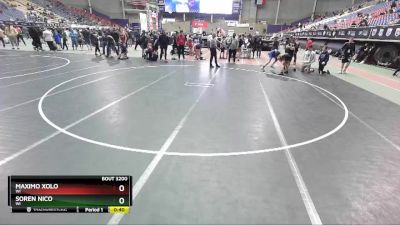 136 lbs Quarterfinal - Soren Nico, WI vs Maximo Xolo, WI