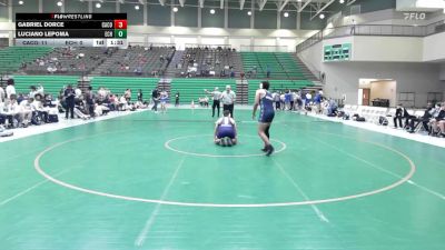 190 lbs Round 1 (16 Team) - Gabriel Dorce, Camden County vs Luciano Lepoma, East Coweta HS