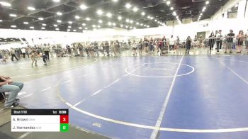78 lbs Quarterfinal - Apollo Brown, Grindhouse WC vs Jaser Hernandez, DUB Wrestling