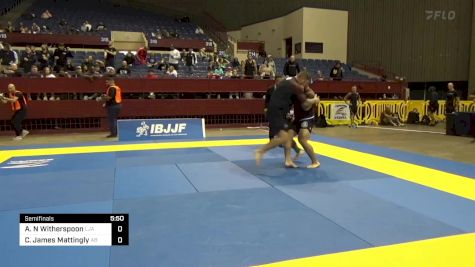Arthur N Witherspoon vs Christopher James Mattingly 2024 Pan IBJJF Jiu-Jitsu No-Gi Championship