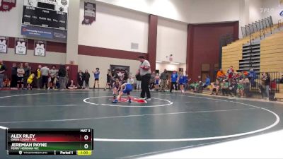 64-68 lbs Round 1 - Alex Riley, Owen County WC vs Jeremiah Payne, Perry Meridian WC