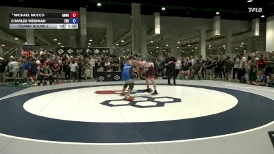 125 lbs Champ. Round 2 - Michael Mocco, ATT/Mocco Wrestling Academy vs Charles Weidman, Empire Wrestling Academy