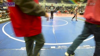 140 lbs Quarterfinal - Brady Owings, Weatherford Youth Wrestling vs Emmitt Warren, Morrison Takedown Club