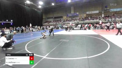 57 lbs Quarterfinal - Caylix Casias, Pikes Peak Warriors vs Harold Hoffman, Pomona Elite