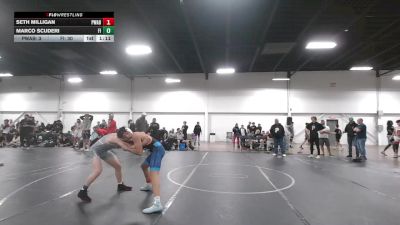 138 lbs Round 3 (4 Team) - Marco Scuderi, Fighting Irish vs Seth Milligan, Parabellum WA Black
