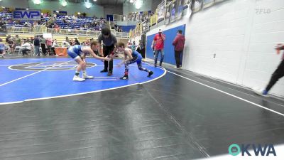 73 lbs Final - Deacon Marquez, Team Guthrie Wrestling vs Kruze Meade, Bartlesville Wrestling Club