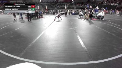 50 lbs Semifinal - Delaney Coleman, Fiwc vs Natalia Barskiy, Olympic