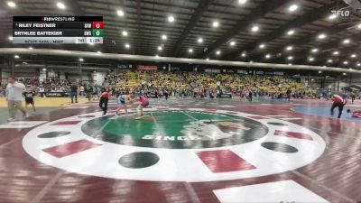 Round 3 - Riley Feistner, Sturgis Youth Wrestling vs Brynlee Batteiger, Stanley Wrestling Club