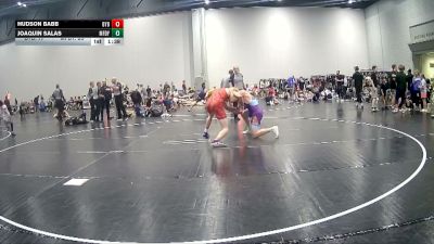 168 lbs Round 3 (8 Team) - Hudson Babb, Backyard Brawlers vs Joaquin Salas, MF Dynasty