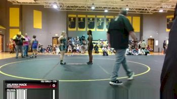 170 lbs Round 3 - Olivia Wright, Independent vs Jalayah Mack, Peach County