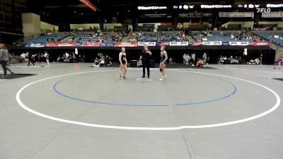 131 lbs Cons. Round 2 - Lexie Garza, Eastern Oregon vs Jill High, York