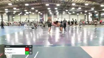 285 lbs Rr Rnd 1 - Robert Ranger, Pit Crew 2 vs Nicholas Rogers, Grain House Wrestling Club