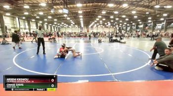 96 lbs Rd# 3 12:00pm Friday - Arseni Kikiniou, California National Team vs Chase Davis, Team Ohio