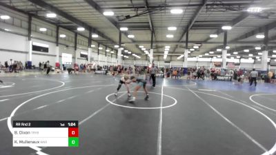 114 lbs Rr Rnd 2 - Brayden Dixon, Trybe vs Kayson Mullenaux, WAR Wrestling Club