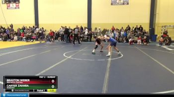 80 lbs Champ. Round 1 - Braxton Weber, Red Rock Central vs Carter Zahara, Mondovi