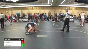 120 lbs Consi Of 8 #1 - Brayden Kuskie, Vcwa vs Jose Gonzales, Team Weeb