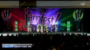 Element Elite Tumbling & Cheer - Zinc [2025 L2 Senior Day 1] 2025 JAMfest Lexington Classic