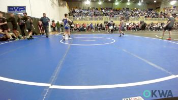 100 lbs Round Of 16 - Jagger Leavitt, Ponca City Wildcat Wrestling vs Kanyon Fryar, Choctaw Ironman Youth Wrestling