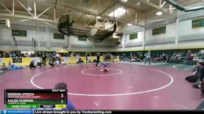 65 lbs Champ. Round 1 - Kacen Huisman, Legends Of Gold vs Hudson Utesch, Siouxland Wrestling Academy