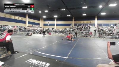 150 lbs Round Of 16 - Kevin Mendez, Silverback WC vs Limoni Matakaiongo, Canyon View HS
