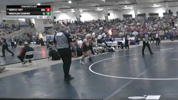 A 157 lbs Champ. Round 1 - Braylan Cosper, Hixson High School vs Bently Key, Sullivan East High School