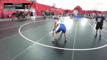 222-229 lbs Round 1 - Alexander (Alec) Worobec, Wheaton Warrenville South vs Austin Hunter, Mauston
