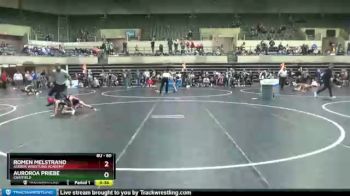 60 lbs Quarterfinal - Auroroa Priebe, Chatfield vs Romen Melstrand, Askren Wrestling Academy