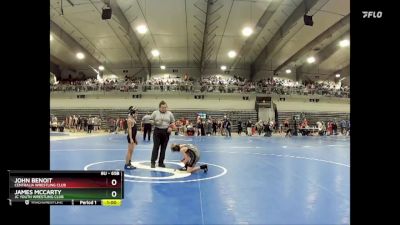 65B Cons. Round 3 - James McCarty, JC Youth Wrestling Club vs John Benoit, Centralia Wrestling Club